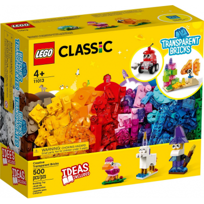 LEGO CLASSIC Briques transparentes créatives 2021